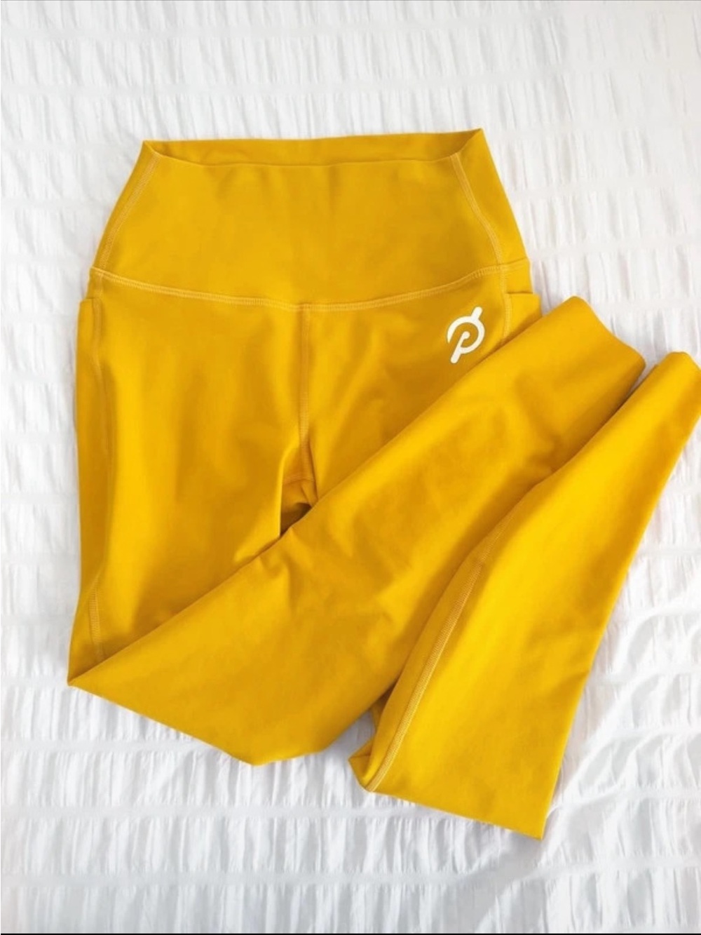 Peloton Cadent Leggings Yellow size XS Workout Pants